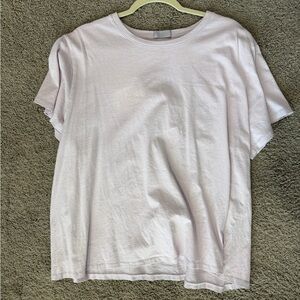 NUUDS Short Sleeve Everyday T-Shirt in Lilac